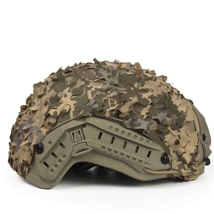 Кавер тактичний на шолом FAST "Вільха". Піксель.