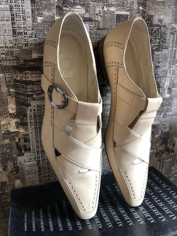 Срочно Итальянские кожаные мужские туфли размер 42,45