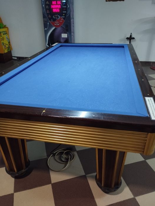 Mesa Bilhar com Tabelas Aquecidas