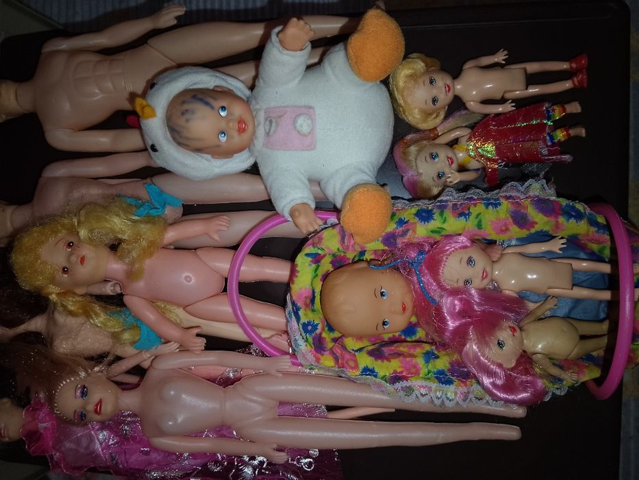 Ляльки різні прості, ліжко лялькове радянс часів, все бу