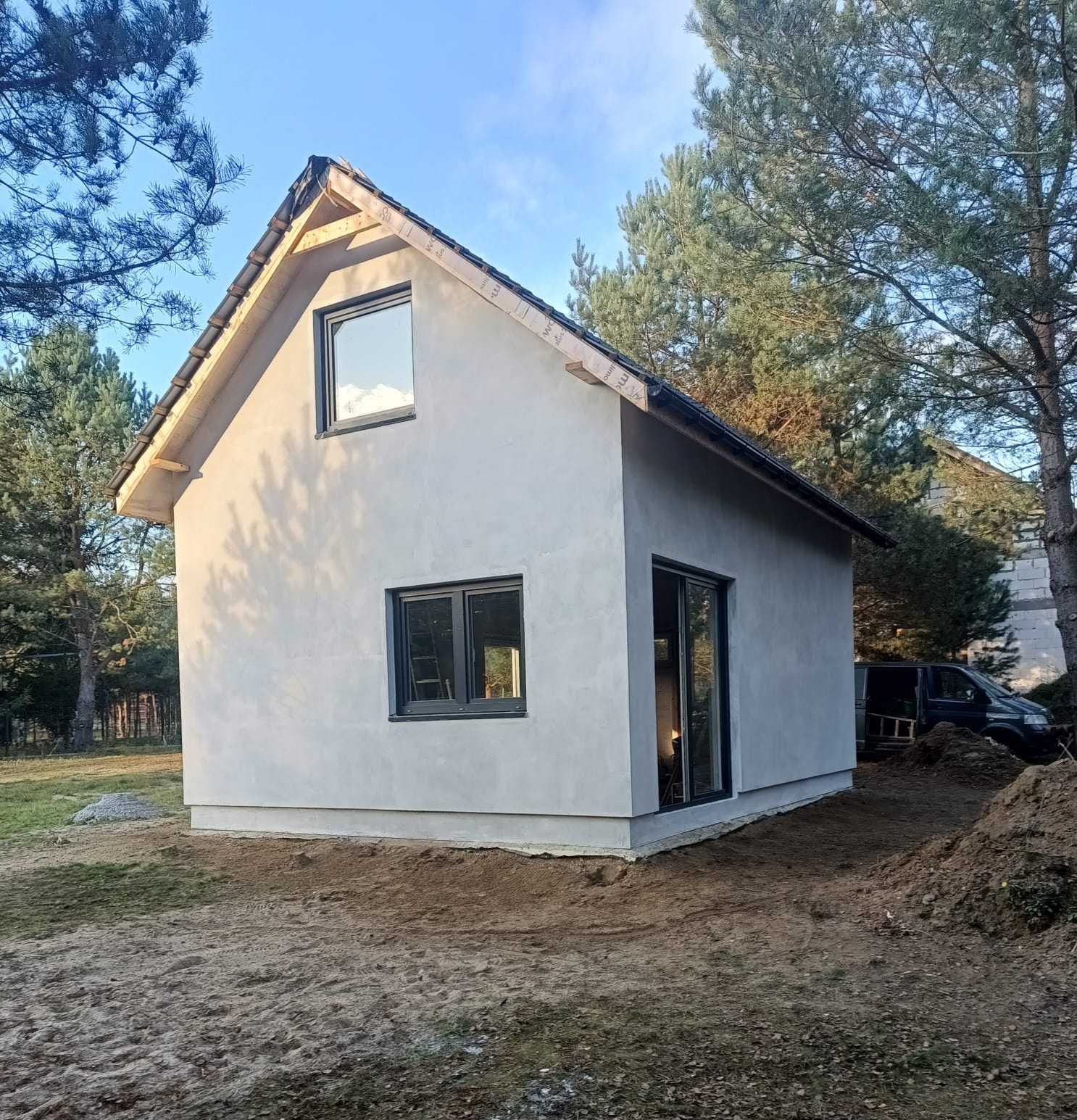 Domek 35m2/ 70m2 konstrukcja szkieletowa