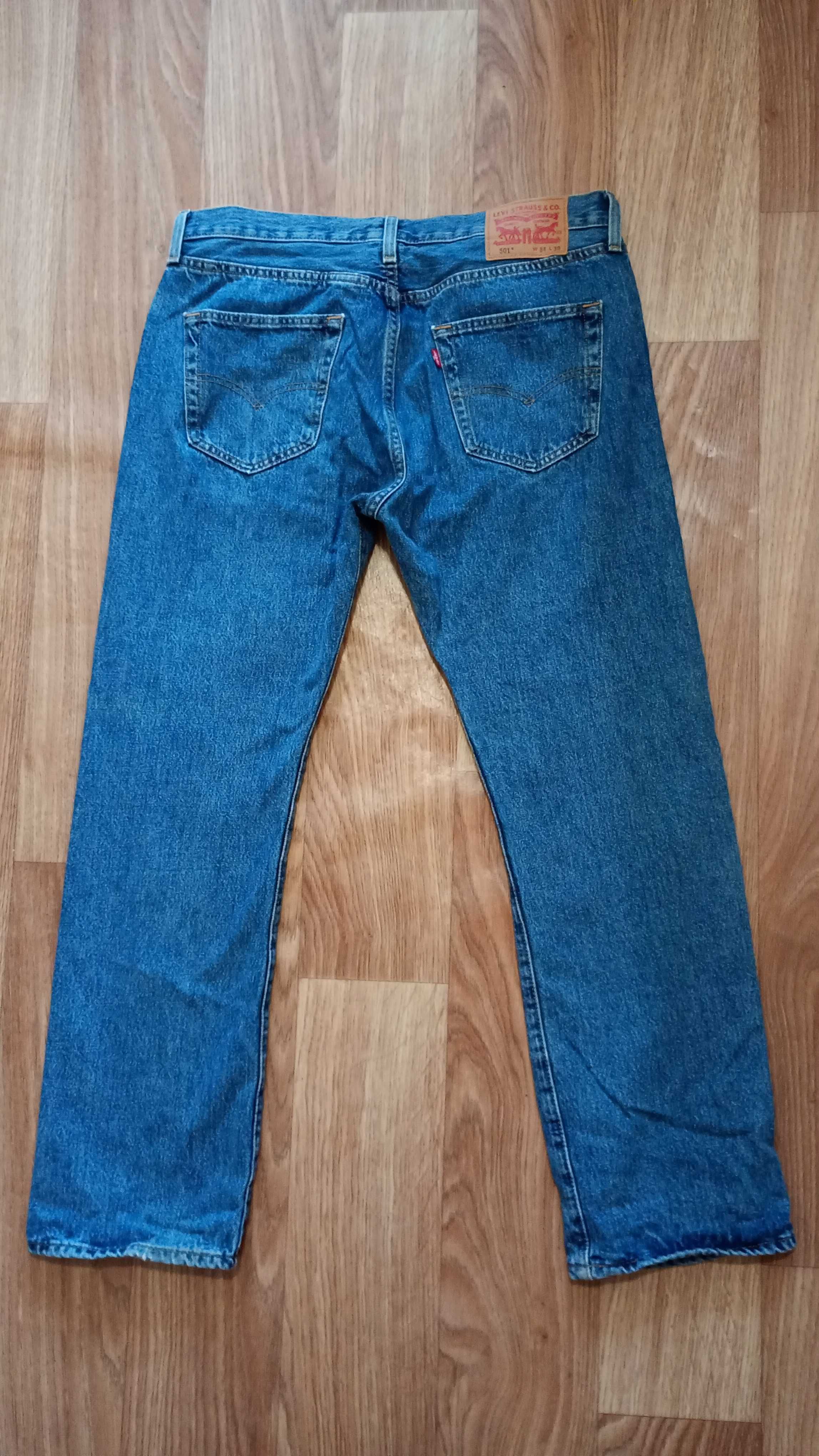 Levis 501 джинси широкі розмір 34