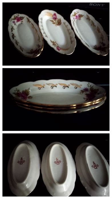 Тарелки праздничные СССР