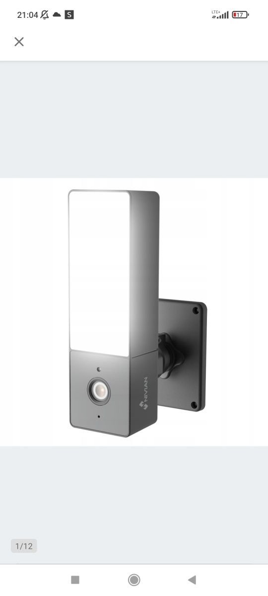 Kamera kinkiet  nivian Smart wifi