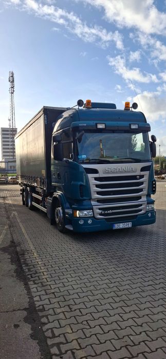 Scania R440 / BDF/ WECON /Oś Skrętna Podnoszona / Solówka