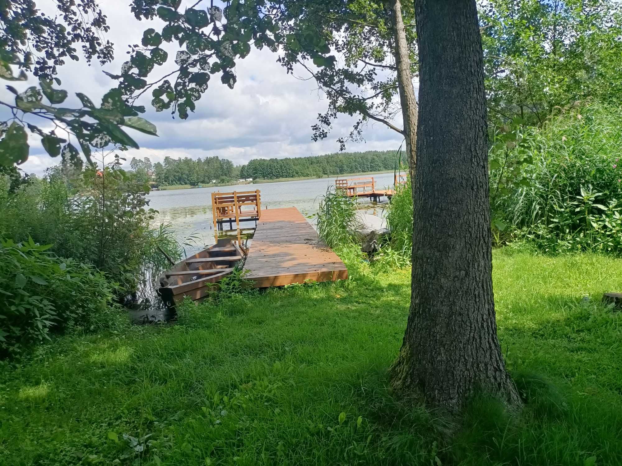 Domek letniskowy nad jeziorem