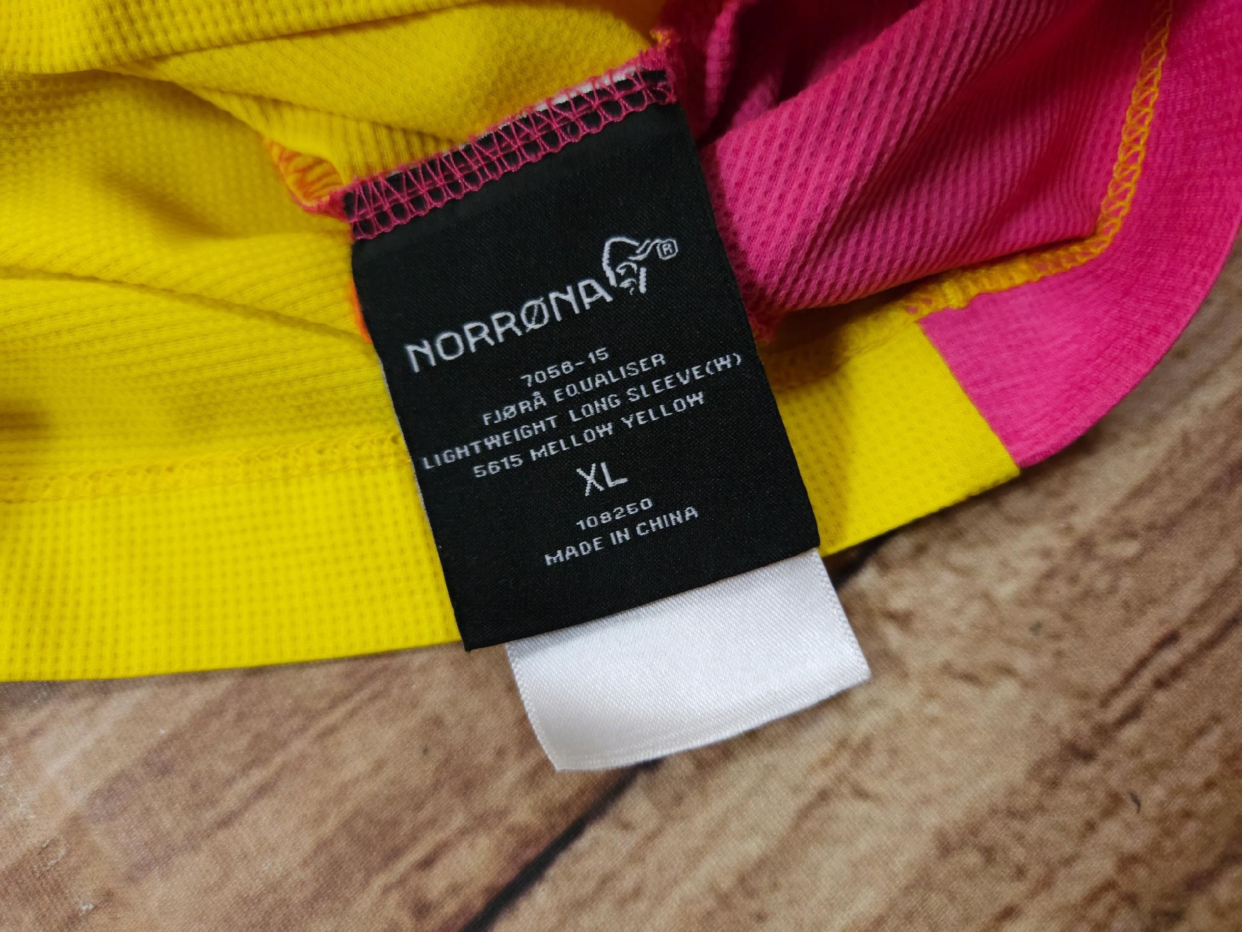 NORRONA Fjora Equaliser Light Koszulka Longsleeve Damska Logo r. XL
