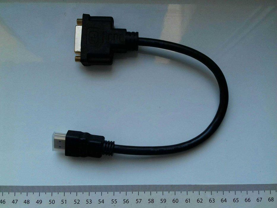 DVI do HDMI 24+5 Adapter-kabel, HDMI - DVI-D Dual-Link, Converter 2560