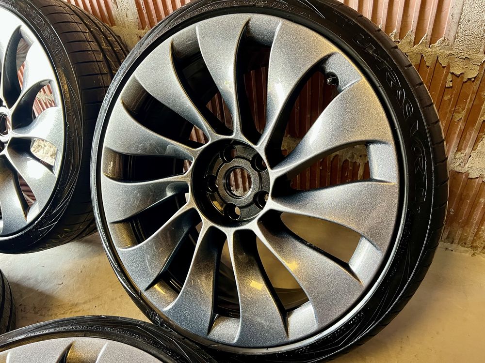Komplet felg Tesla Y Performance Uberturbine 20” Antracyt z perłą!!