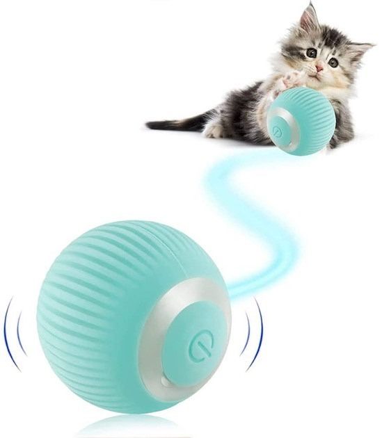 М'ячик-кулька для кішок та котів, USB smart іграшка PetGravity