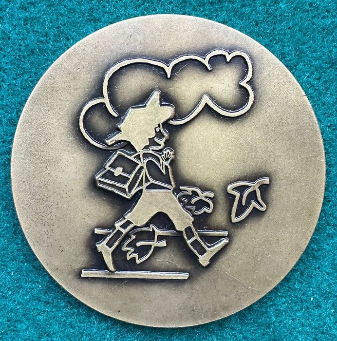 Medalha comemorativa em bronze