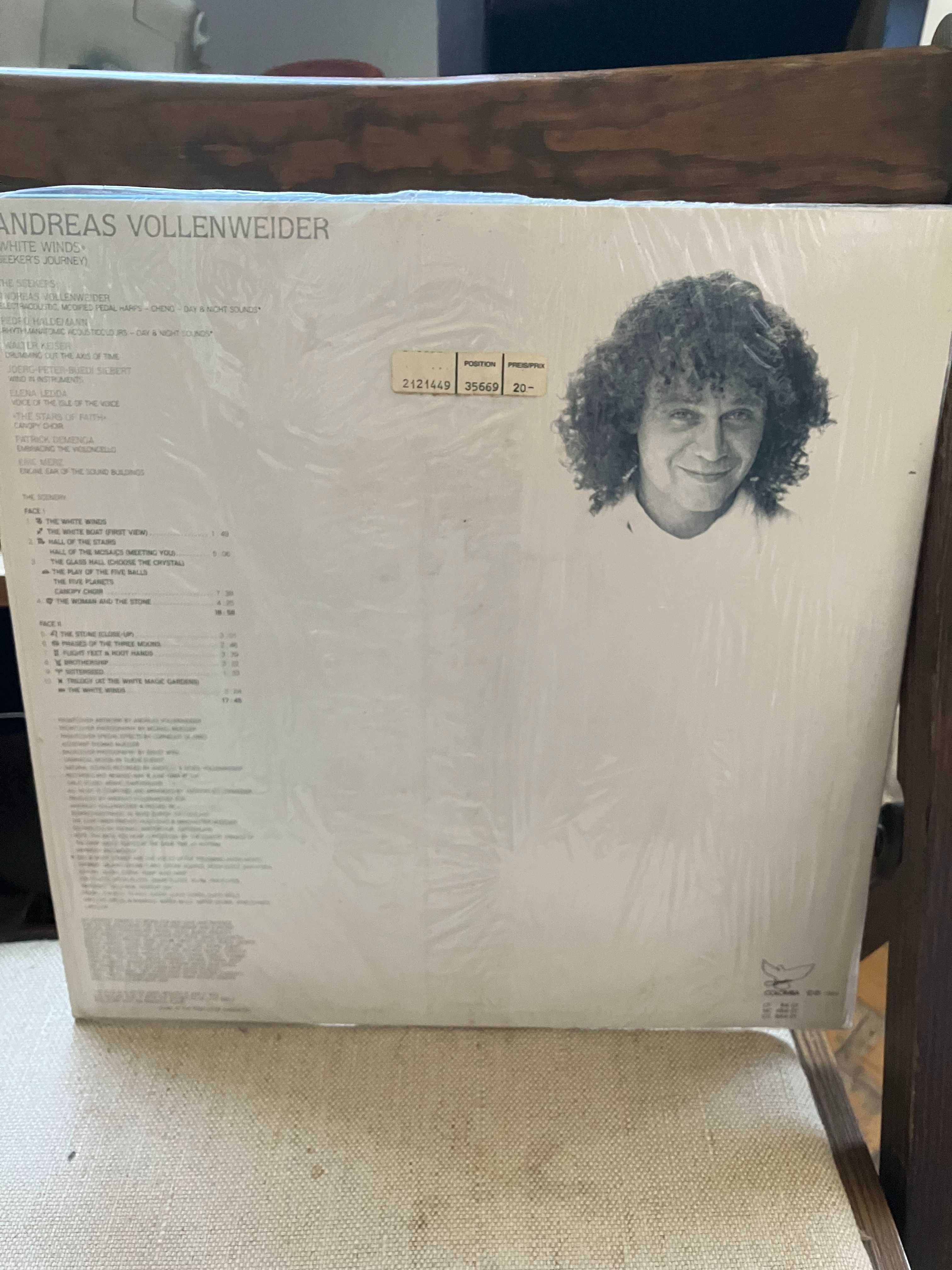 Winyl Andreas Vollenweider " White Winds " mint