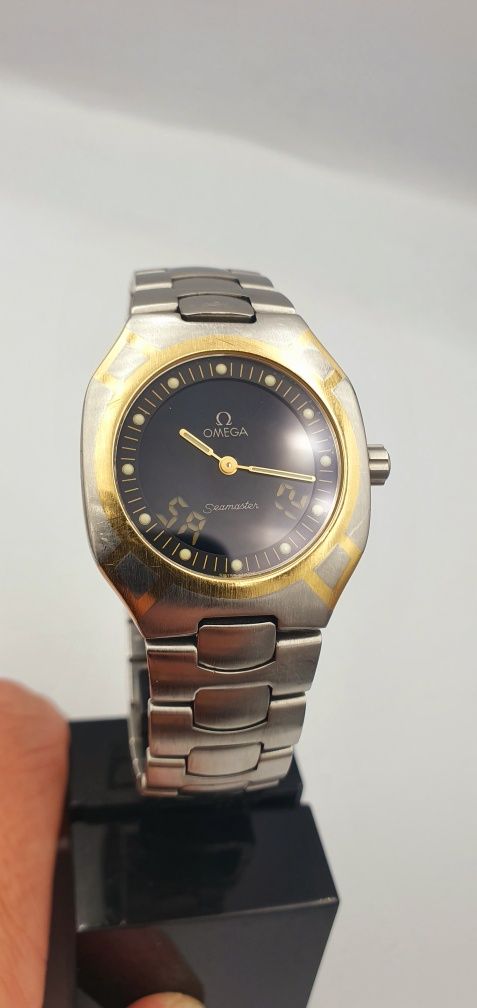 Omega Seamaster Polaris Multifunction - stal + złoto 18k - Swiss Made
