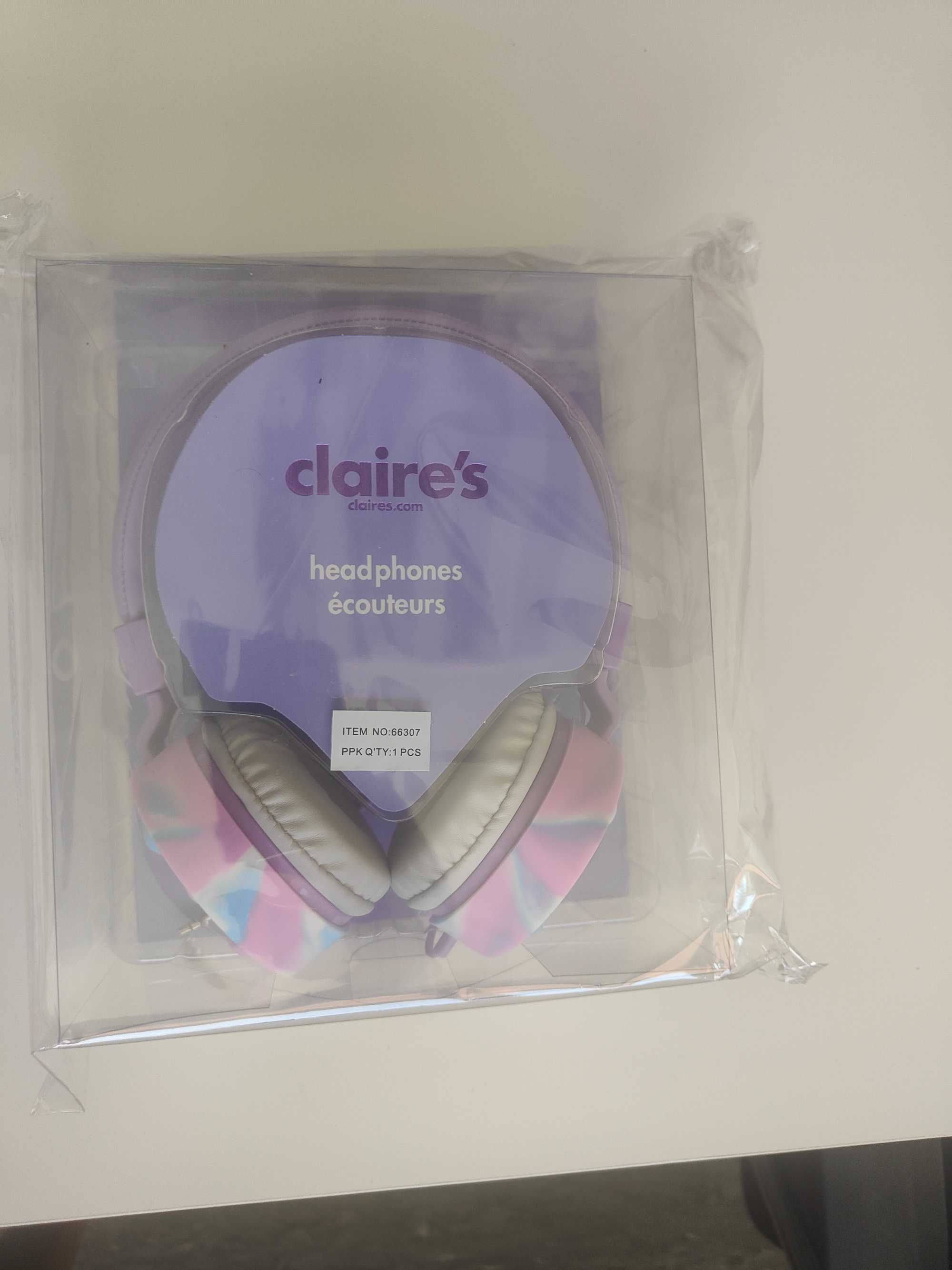 Headphones novos da Claires com bolhas