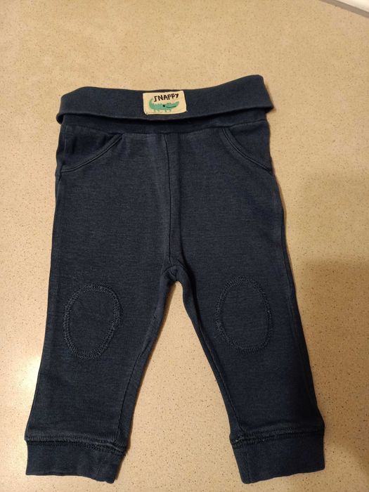 Zestaw spodni ogrodniczki 3-6m 62-68