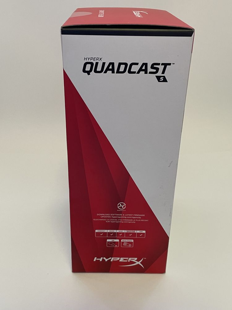 НОВЫЙ Микрофон  Hyperx quadcast s