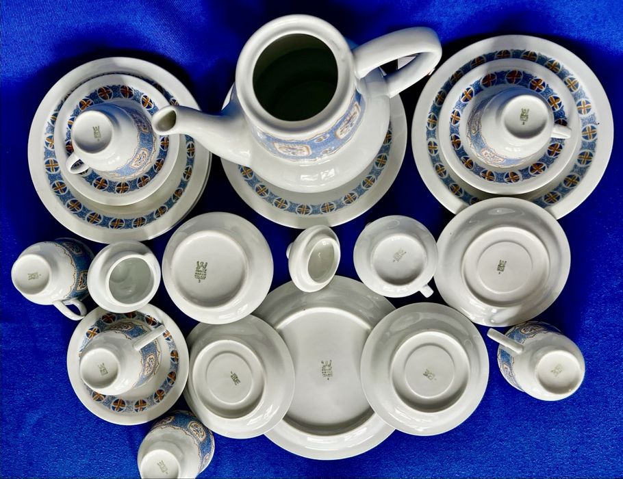 Сервиз Кофейный Польша Wawel Порцеляна 20 предметоов; 6 персон Новый!