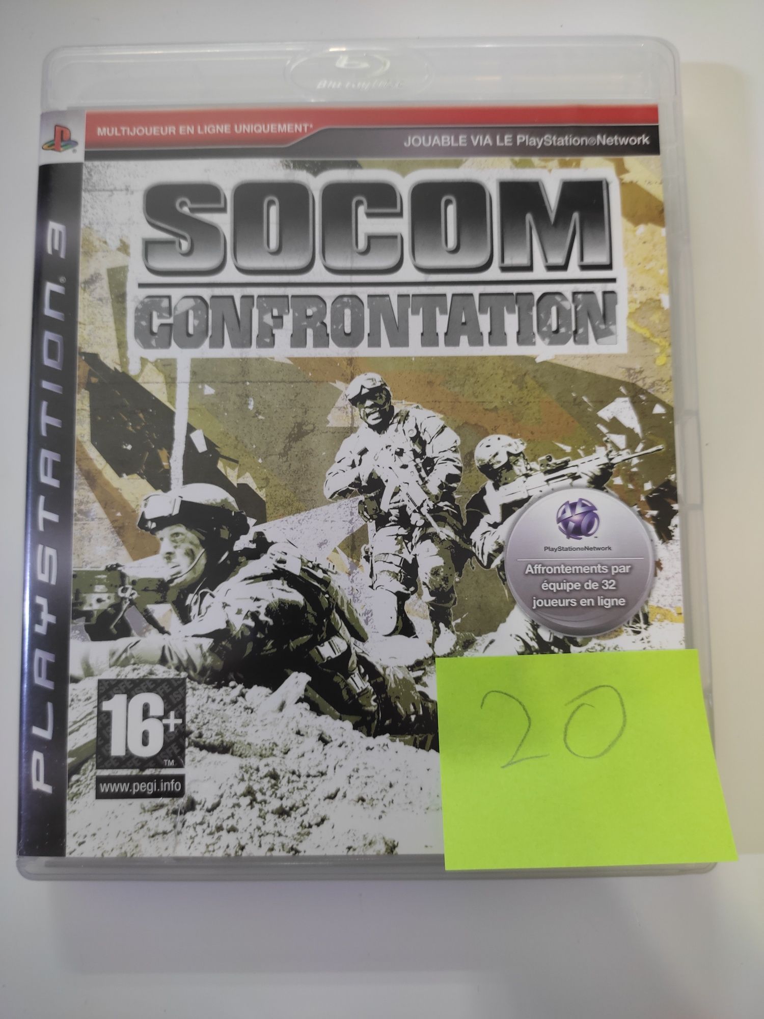 Socom comfrontation PS3 PlayStation3