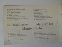 autograf Monte Carlo 1973 42 rajd A Jaroszewicz ekipa Polski Fiat 125p