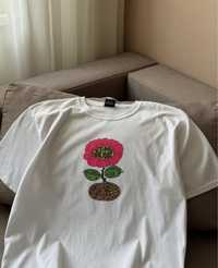 Stussy flower футболка