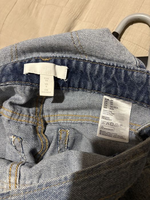 Jeansowe ogrodniczki z H&M
