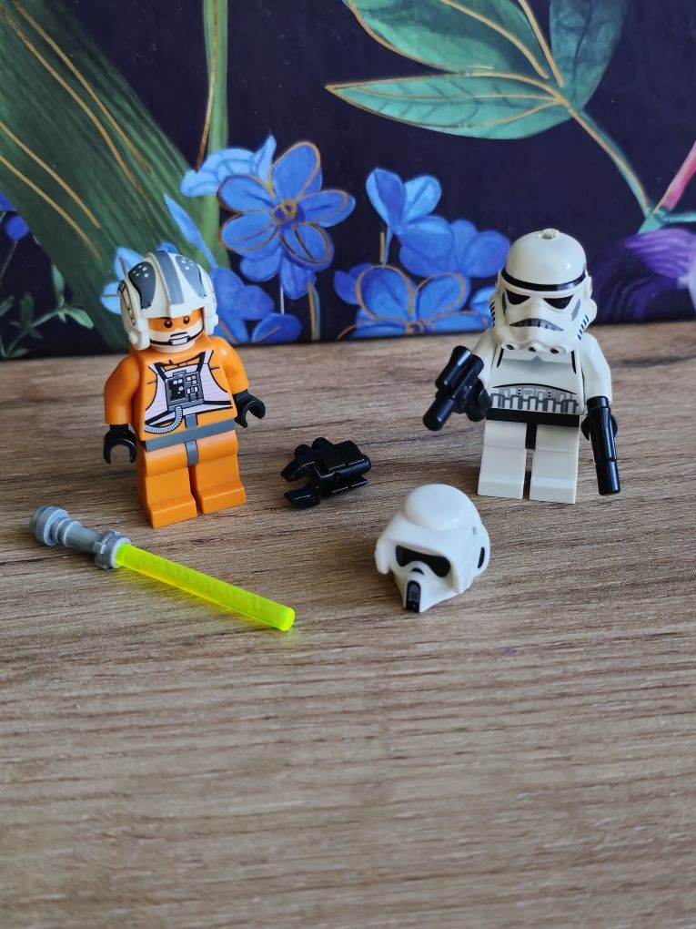 Lego Star Wars Zev Senesca, Stormtrooper Key Chain, Scout Trooper