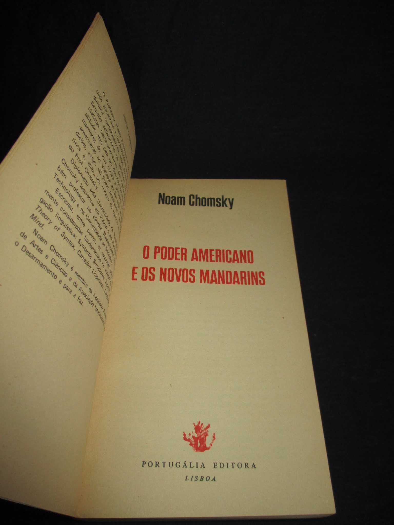 Livro O Poder Americano e os Novos Mandarins Noam Chomsky