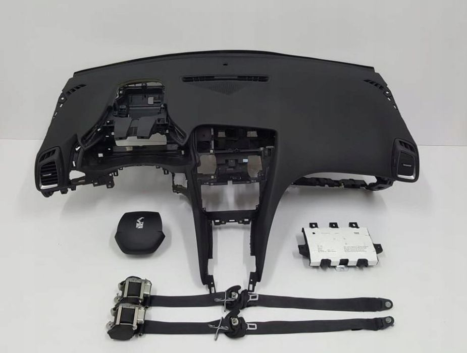 CITROEN DS5 DESKA ROZDZIELCZA KONSOLA KOKPIT PULPIT PODUSZKI AIRBAG AIR BAG PASY KIT SET