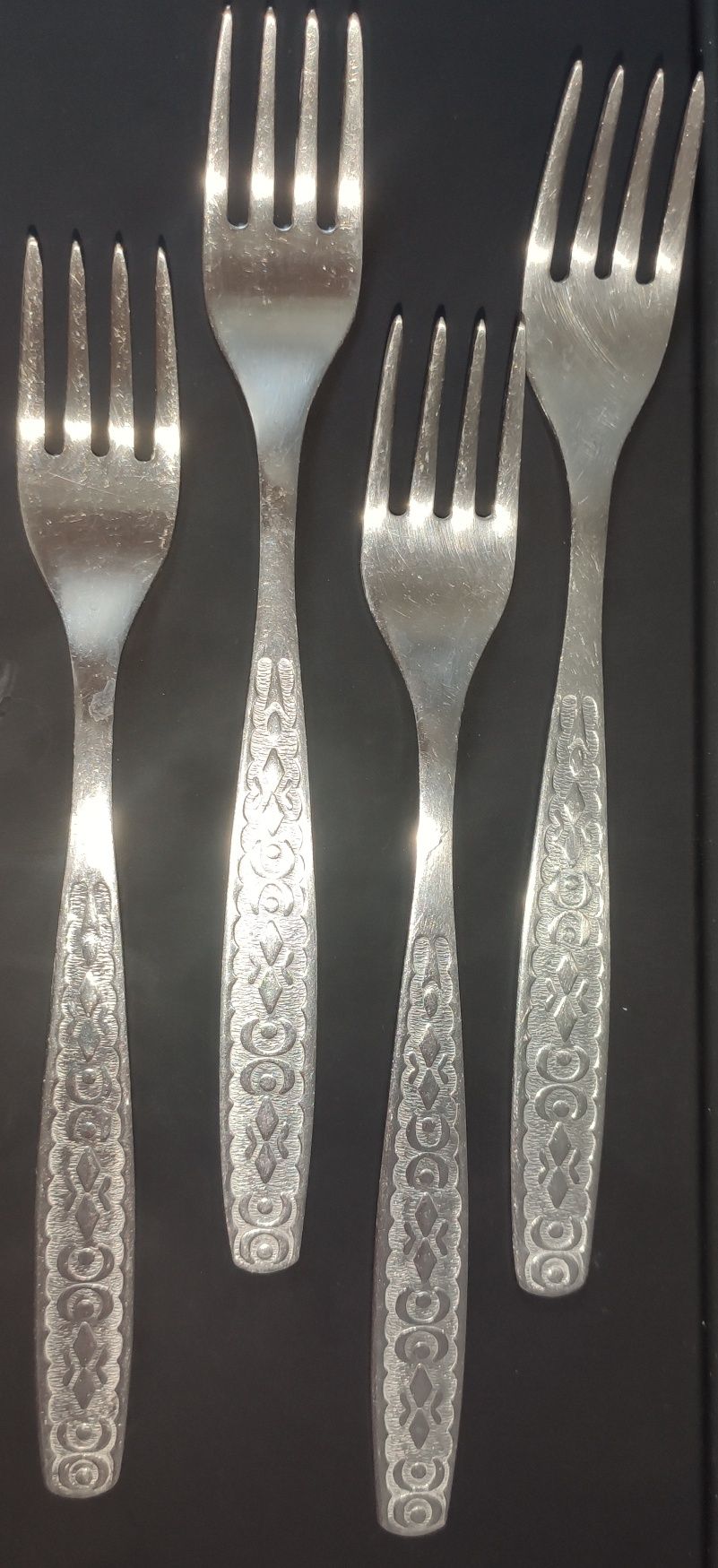 Widelce Gerlach Poland stainless 18-9 retro PRL