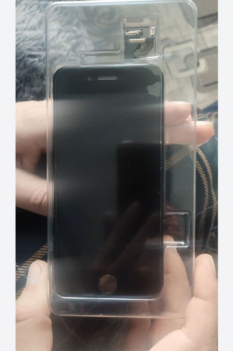 Дисплей iPhone 6Plus, черный с сенсорным экраном (дисплейный модуль)