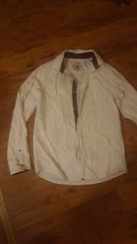 Koszula biała długi rękaw, 13 lat, 146 cm