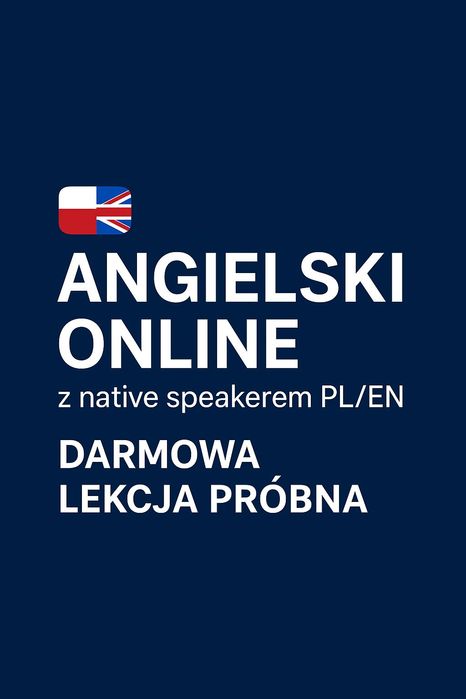 Angielski online z native speakerem z Londynu - darmowa lekcja próbna