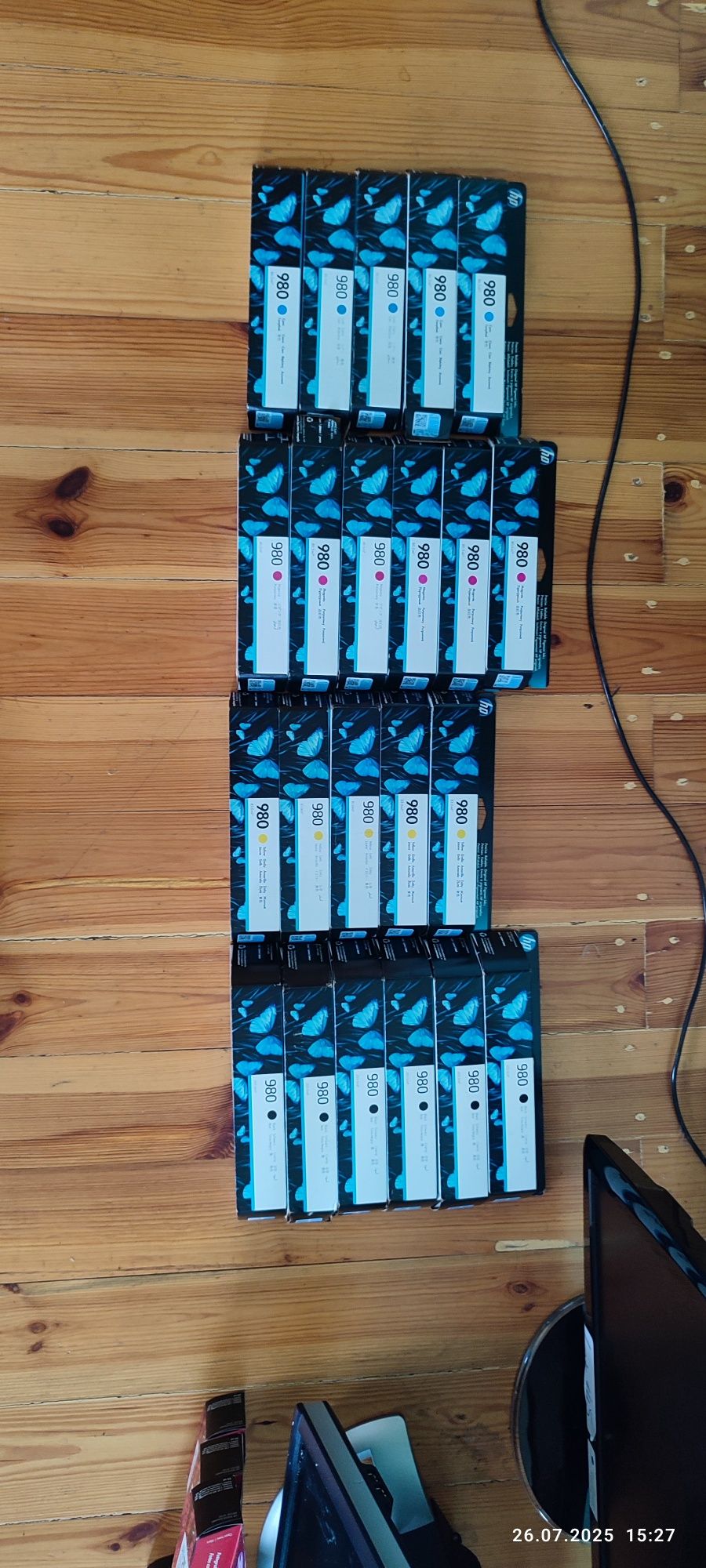 Картридж HP 980 D8J07A D8J08A D8J09A D8J10A