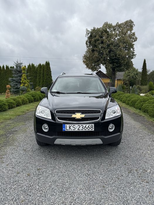 CHEVROLET captiva, czarny, zadbany LPG
