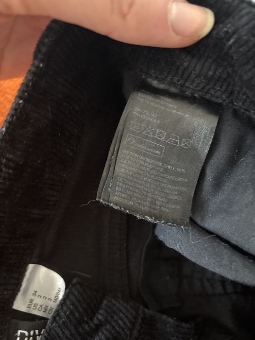 Dlugie jeansy szerokie nogawki H&M