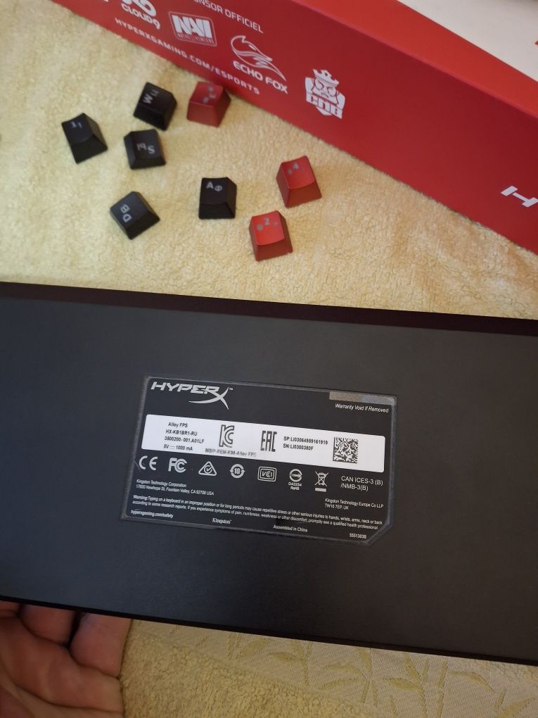 Клавіатура Hyperx Alloy Fps