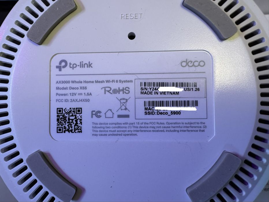 TP-Link Deco X55 (2-pack) – Mesh Wi-Fi система