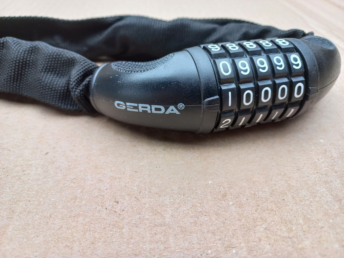 Оригинальный кодовый велозамок Gerda Contra Combo 900/6 С из Германии