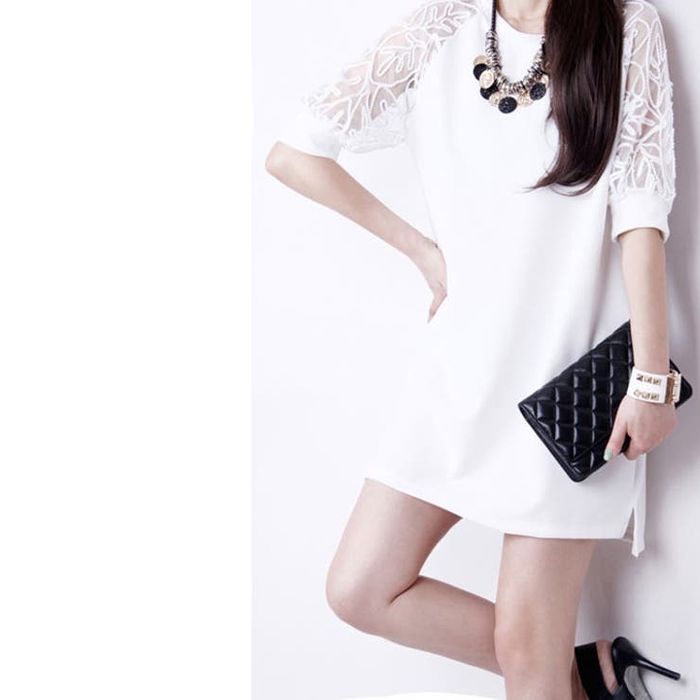 Сукня-туніка біла