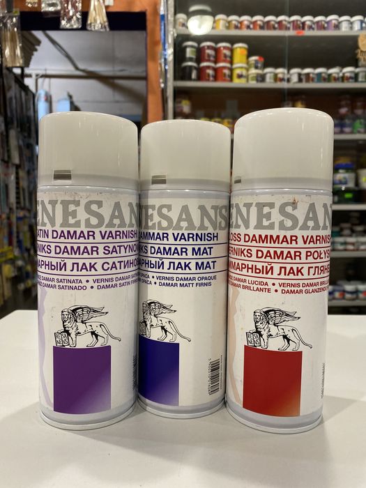 Аерозольні лаки різноманітні