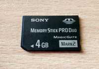 karta pamięci Sony Memory Stick PRO Duo Mark2  MagicGate 4GB