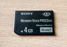 karta pamięci Sony Memory Stick PRO Duo Mark2  MagicGate 4GB