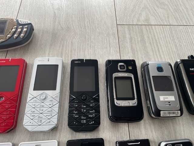 Wyprzedaz Kolekcji 82 Sztuki Nokia Prototyp 3300, 7280, 7500 Jaworzno.