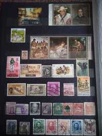 Коллекция марок разных