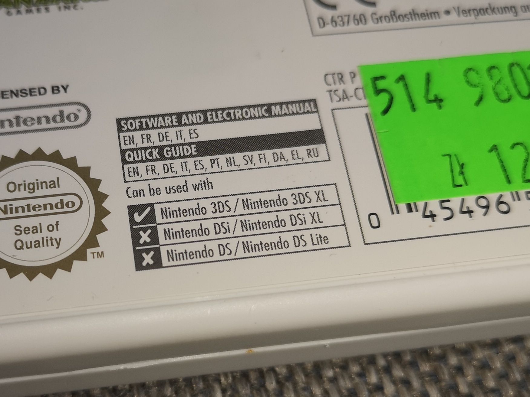 Sonic Boom Shattered Cristal 3DS 2DS Nintendo gra ANG (stan bdb)