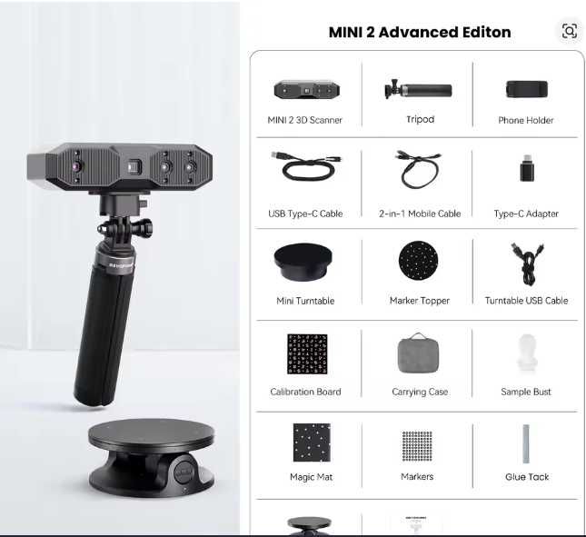 3D сканер Revopoint Mini 2 Advanced Edition