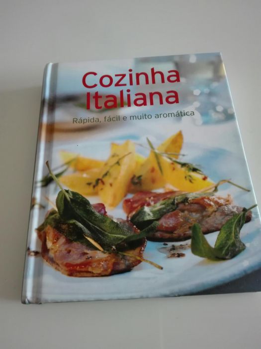 Livro - Cozinha Italiana, rápida, fácil e muito aromático - NOVO