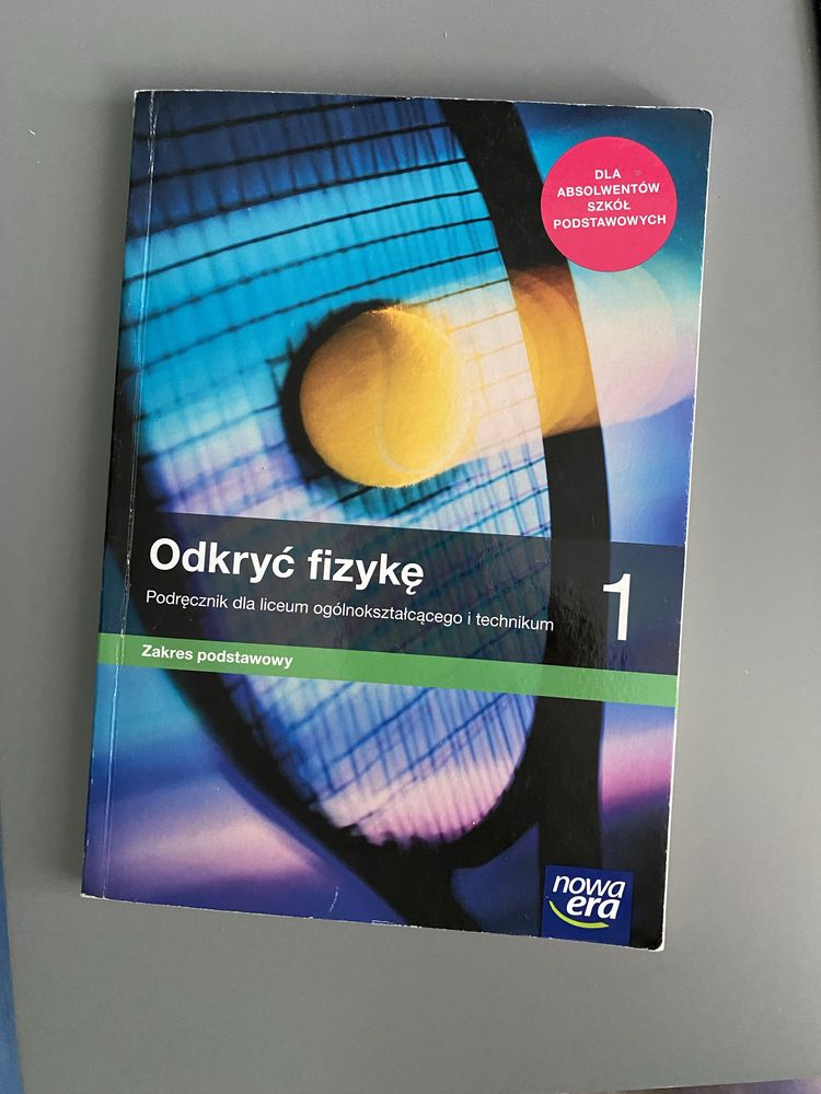 książka odkryć fizykę 1 podstawa nowa era