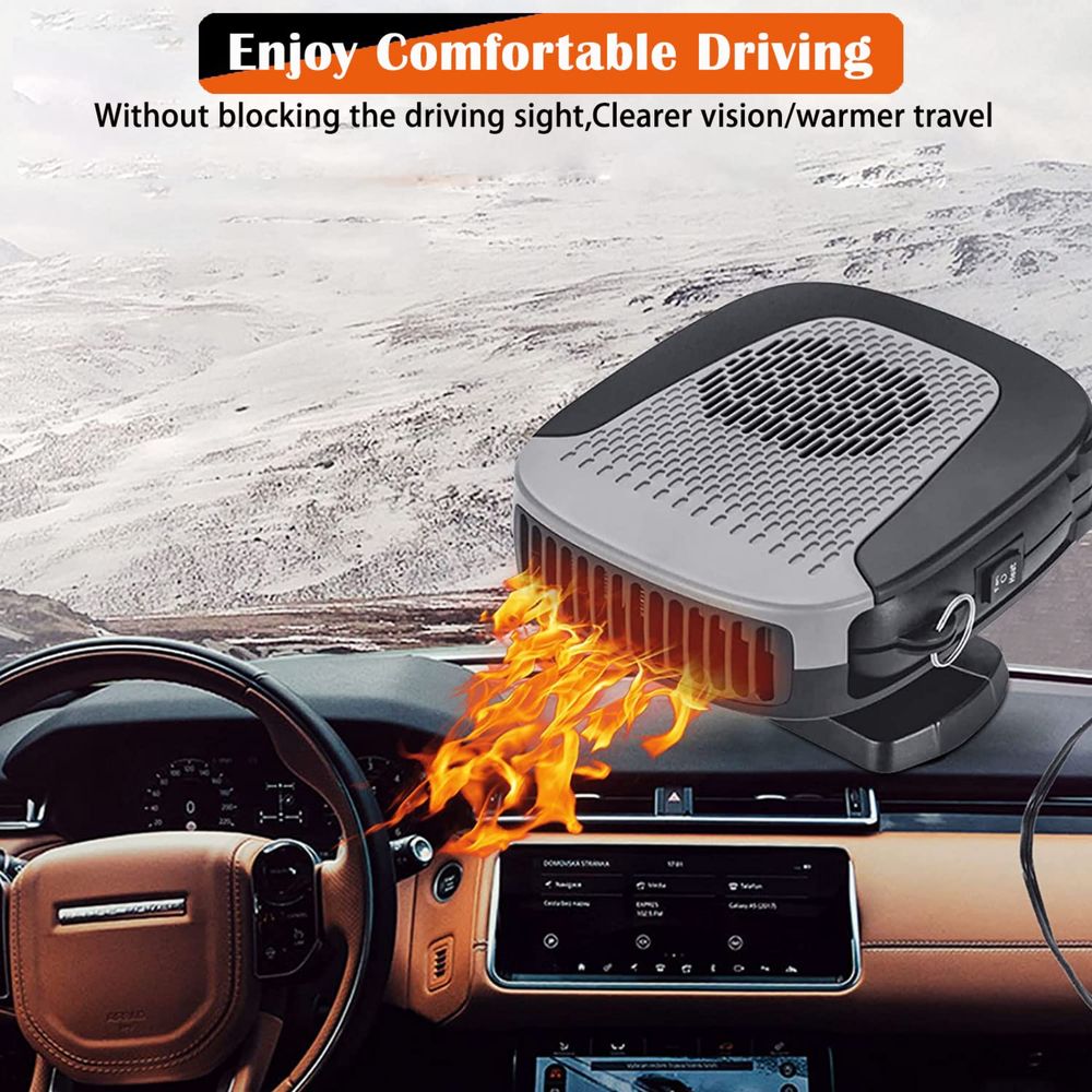 Автомобільний обігрівач Auto Heater Fan 2в1 обігрів та охолодження