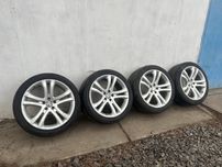 Диски колеса + резина 5/112 r19 vw tiguan r-line резина NEXEN 2021p.